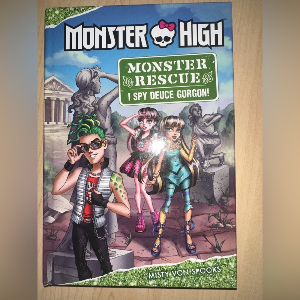 Mattel Monster High Book - First Edition Green and Black